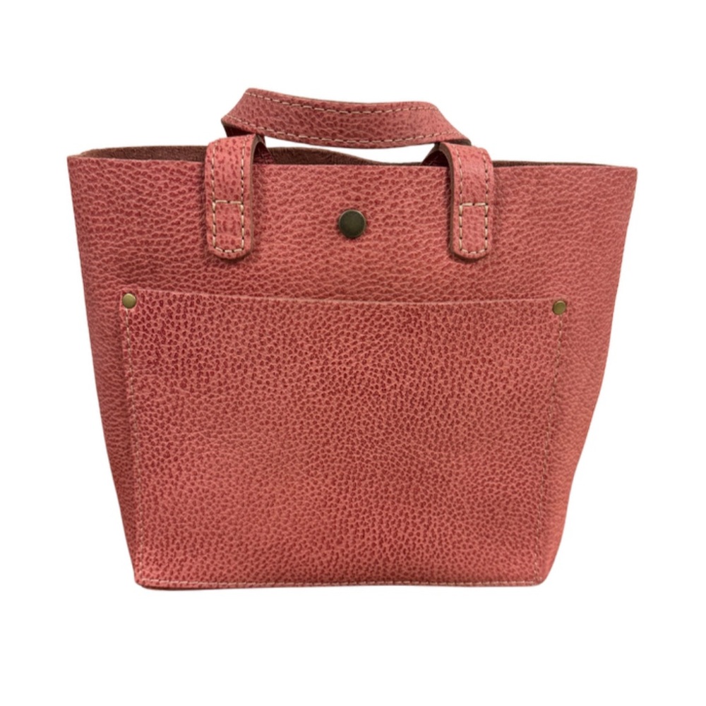Portland Leather Goods Flamingo Mini Snap Crossbody Tote